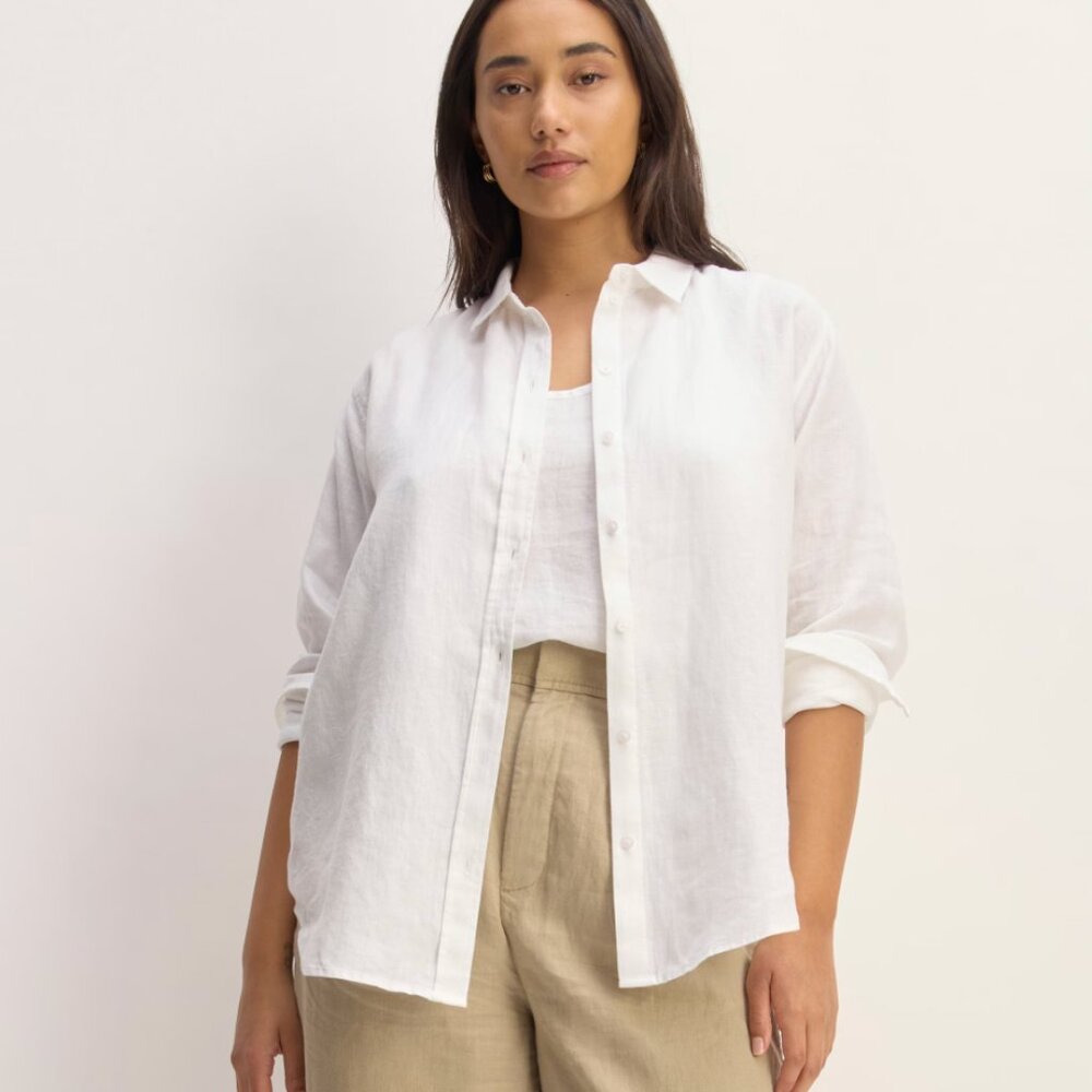 Everlane The Must-Have Shirt in Linen